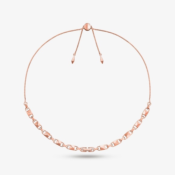 🎁 NWT $275 MICHAEL KORS Mercer Link Necklace - Picture 6 of 8